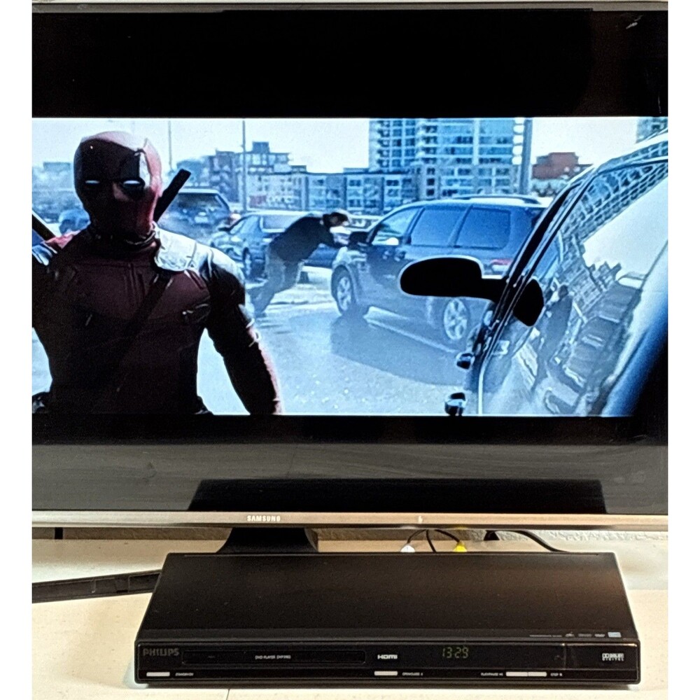 Philips DVP3982/37 DVD Player HDMI Connection W/ Remote & Cords (WORKS) - Picture 3 of 7